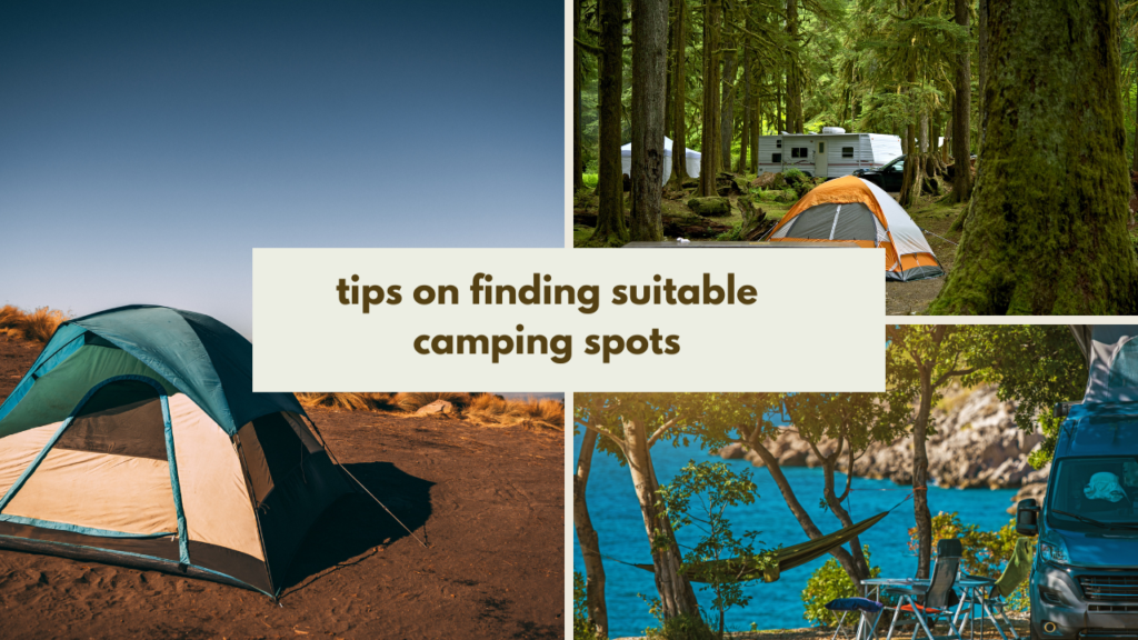 tips on finding suitable camping spots, van life in spain