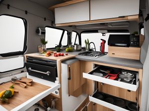 campervan kitchen tools